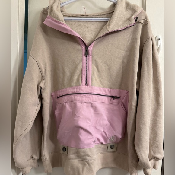 NWOT Free People At Your Best Quarter Zip Size XS - Picture 2 of 5